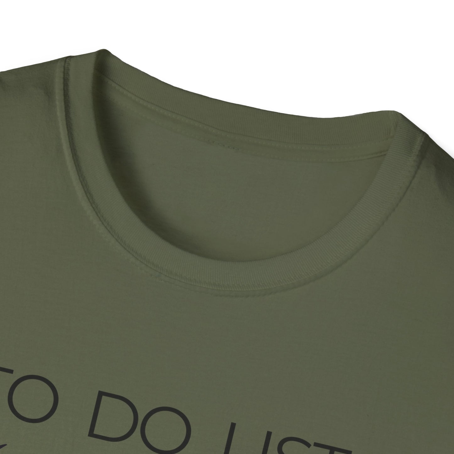 Shopping - To Do List- Softstyle T-Shirt