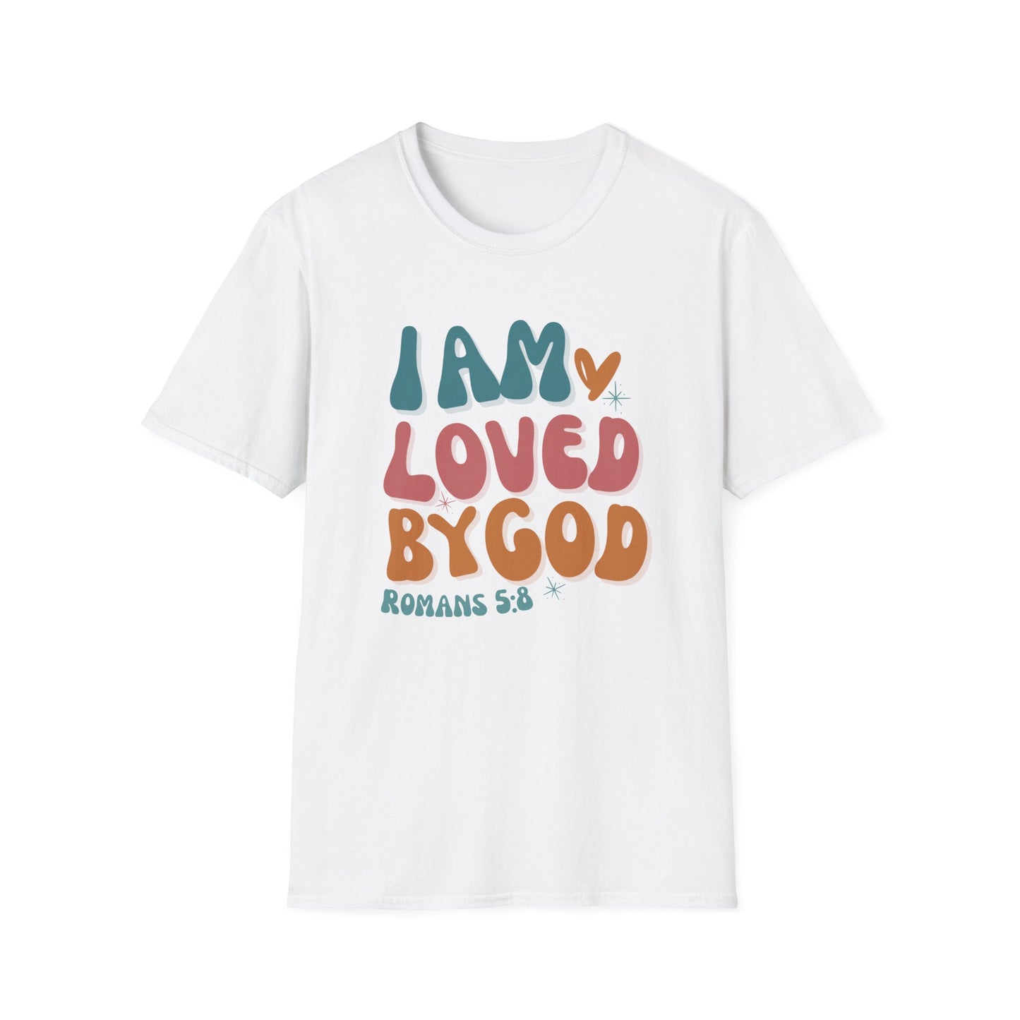 Faith-Inspired Unisex T-Shirt, Love by God, Romans 5:8