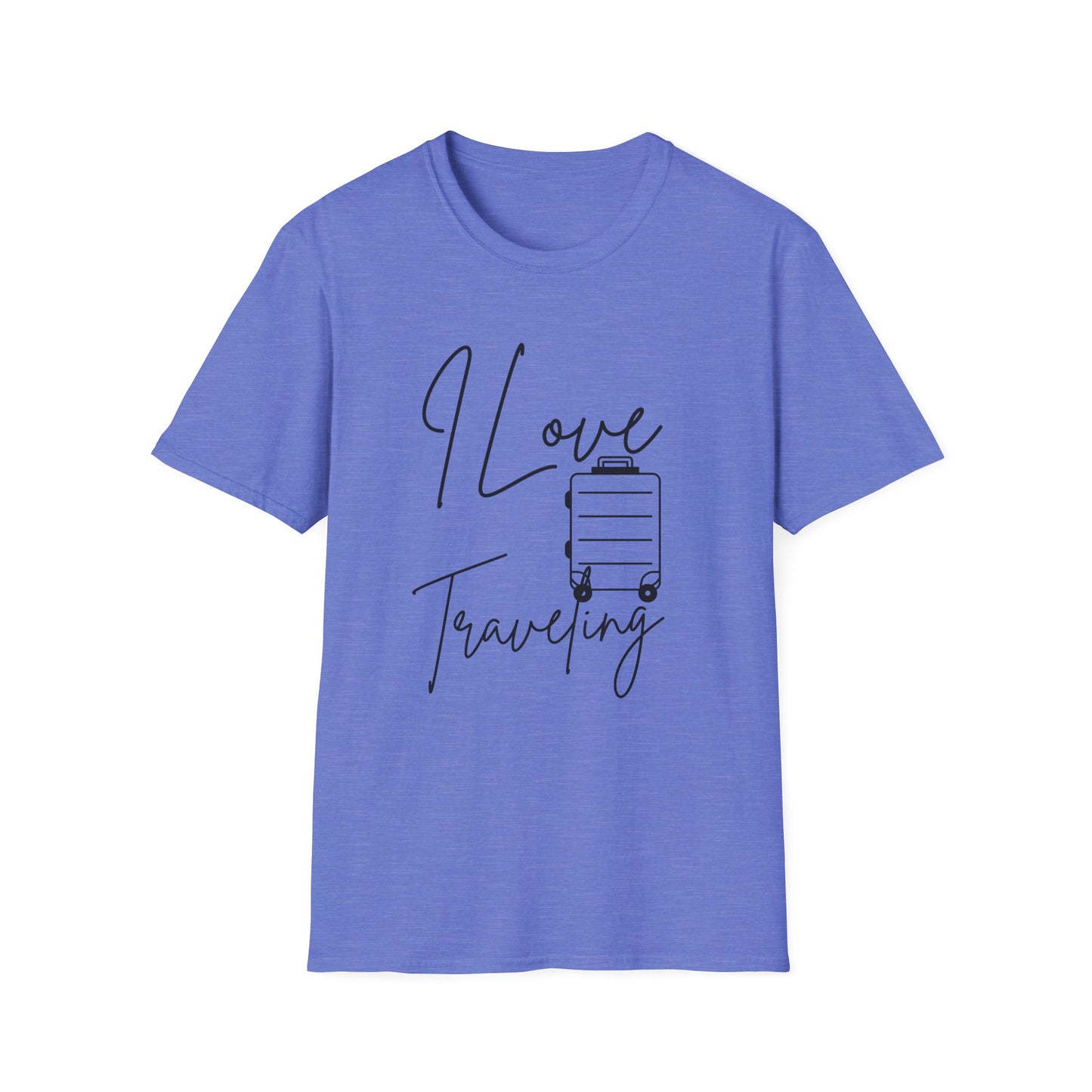 Travel - I Love Traveling - Softstyle T-Shirt