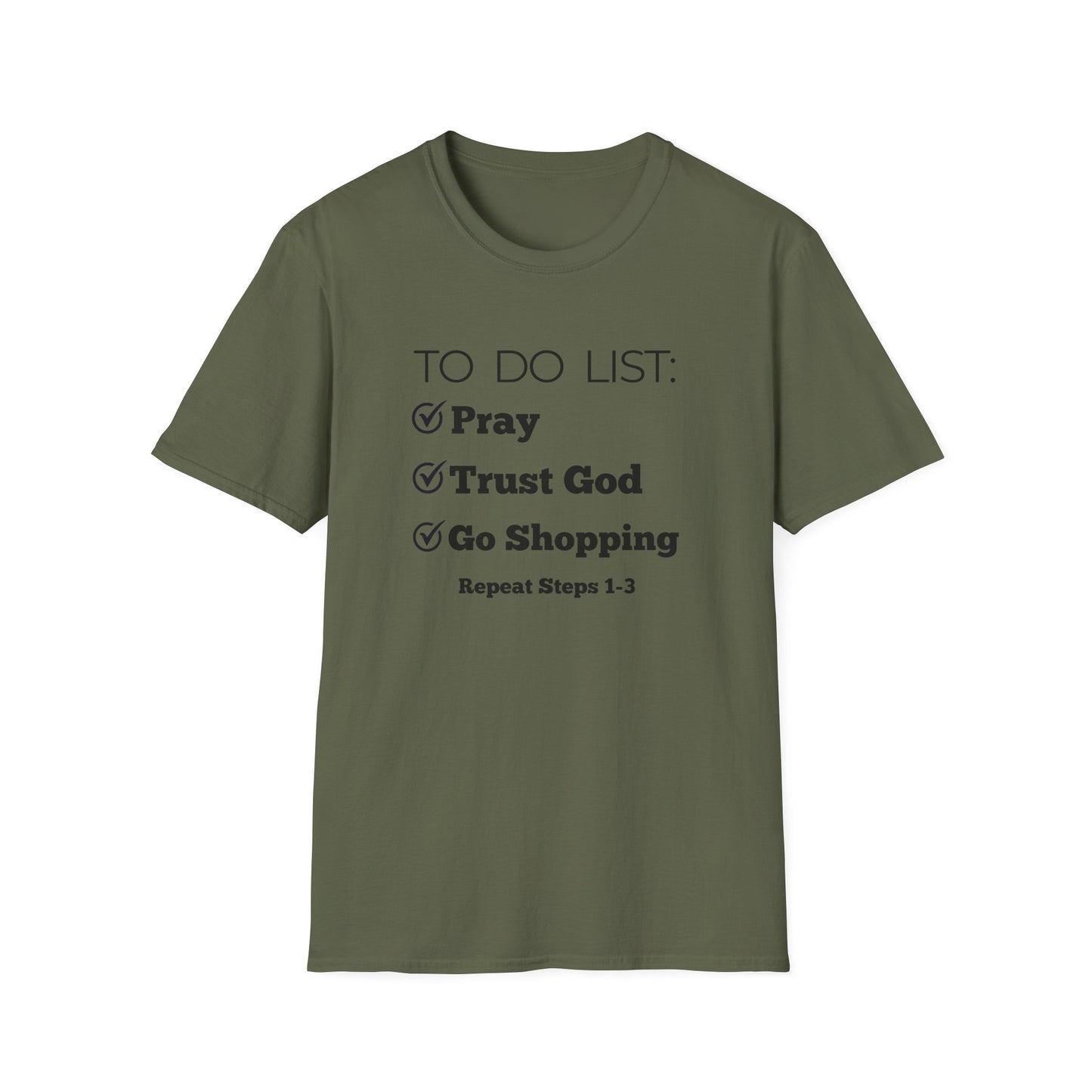 Shopping - To Do List- Softstyle T-Shirt