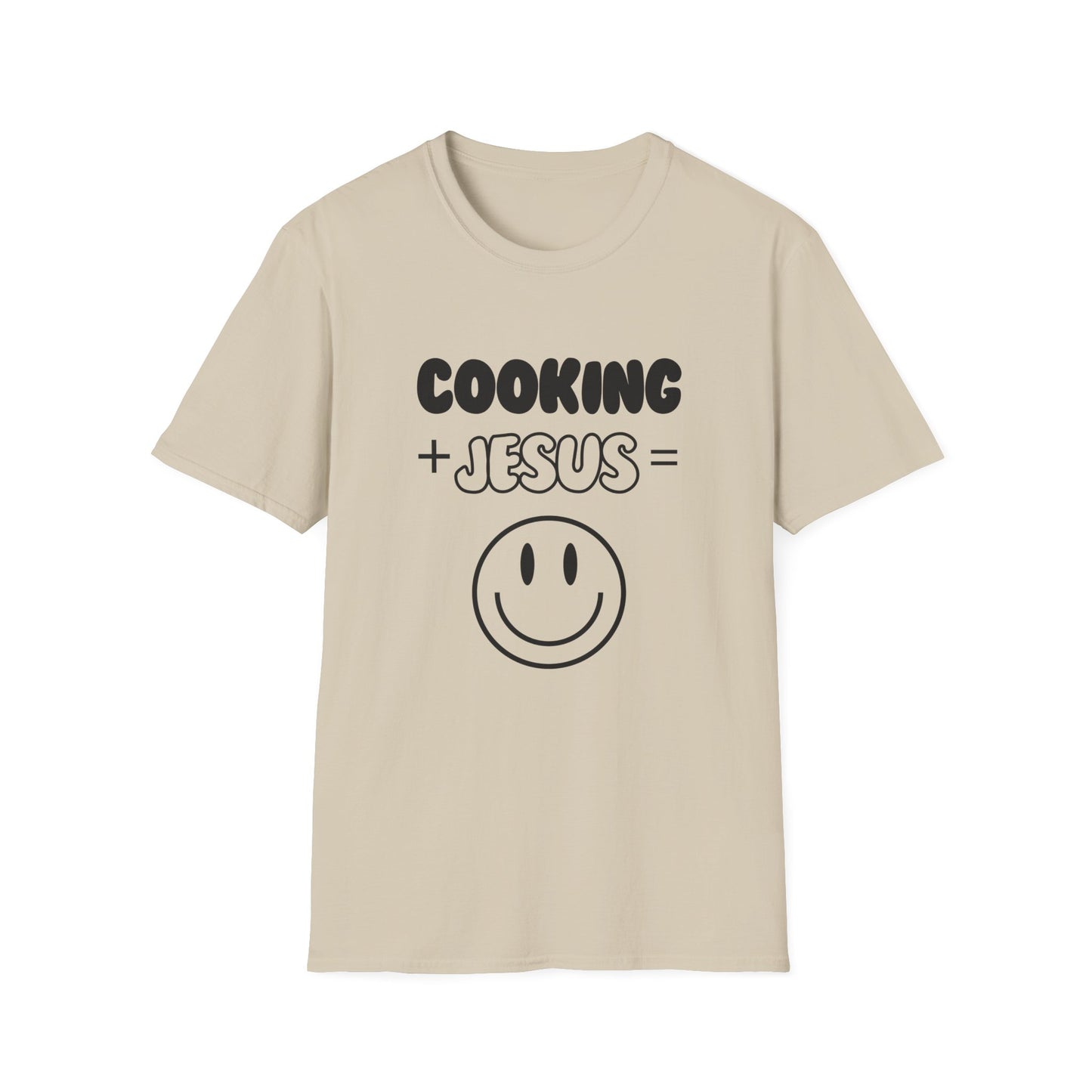 Cooking -Smiley Face - Softstyle T-Shirt