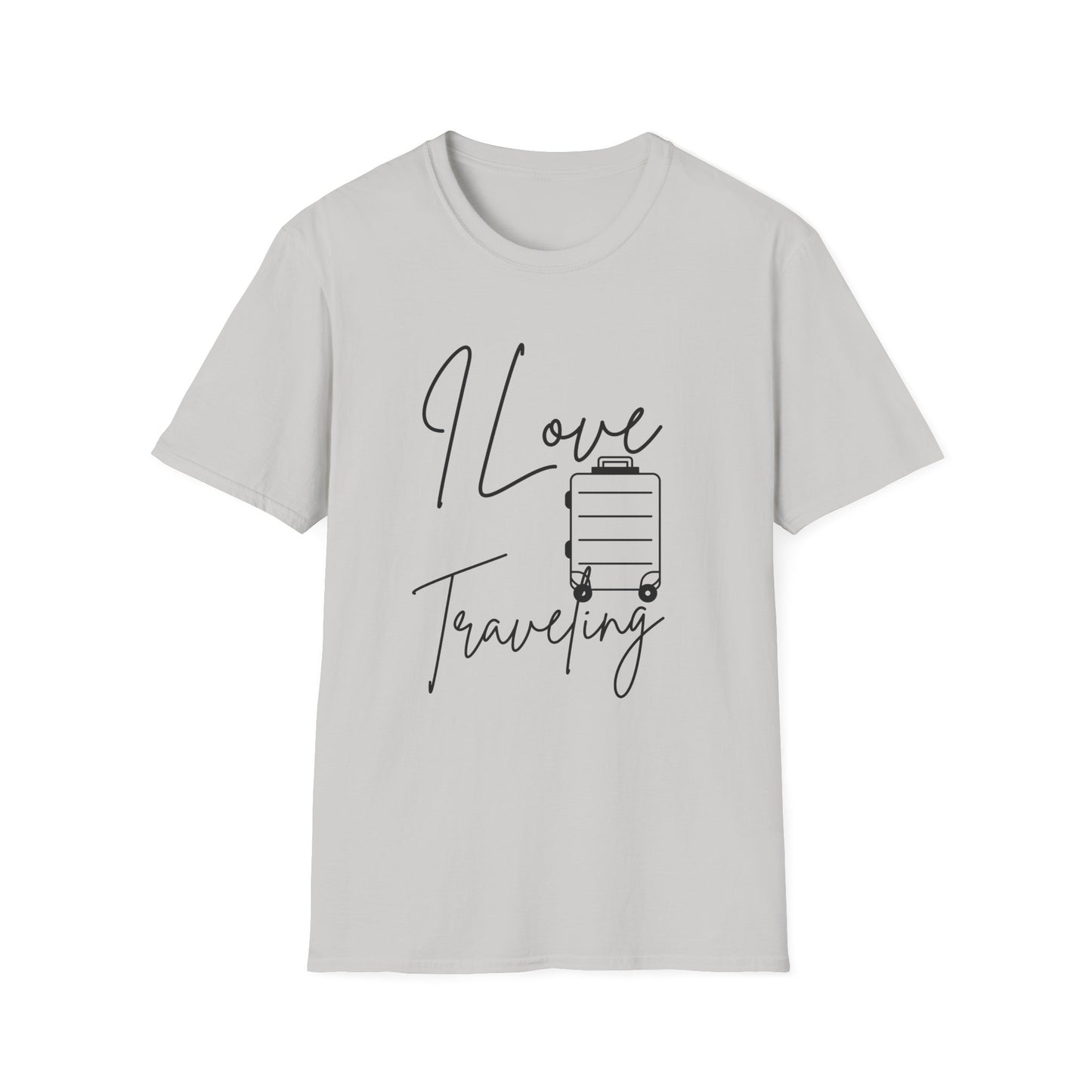 Travel - I Love Traveling - Softstyle T-Shirt