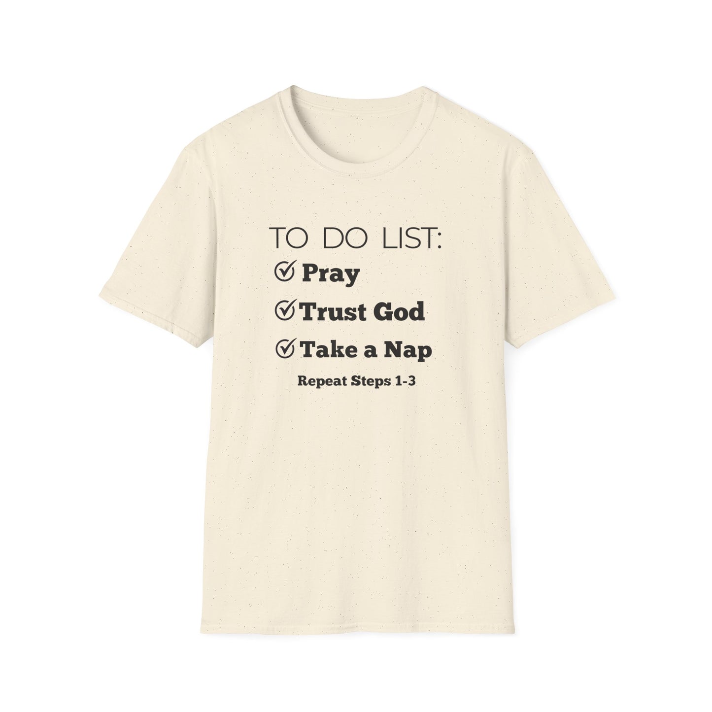 Napping -To Do List- Softstyle T-Shirt