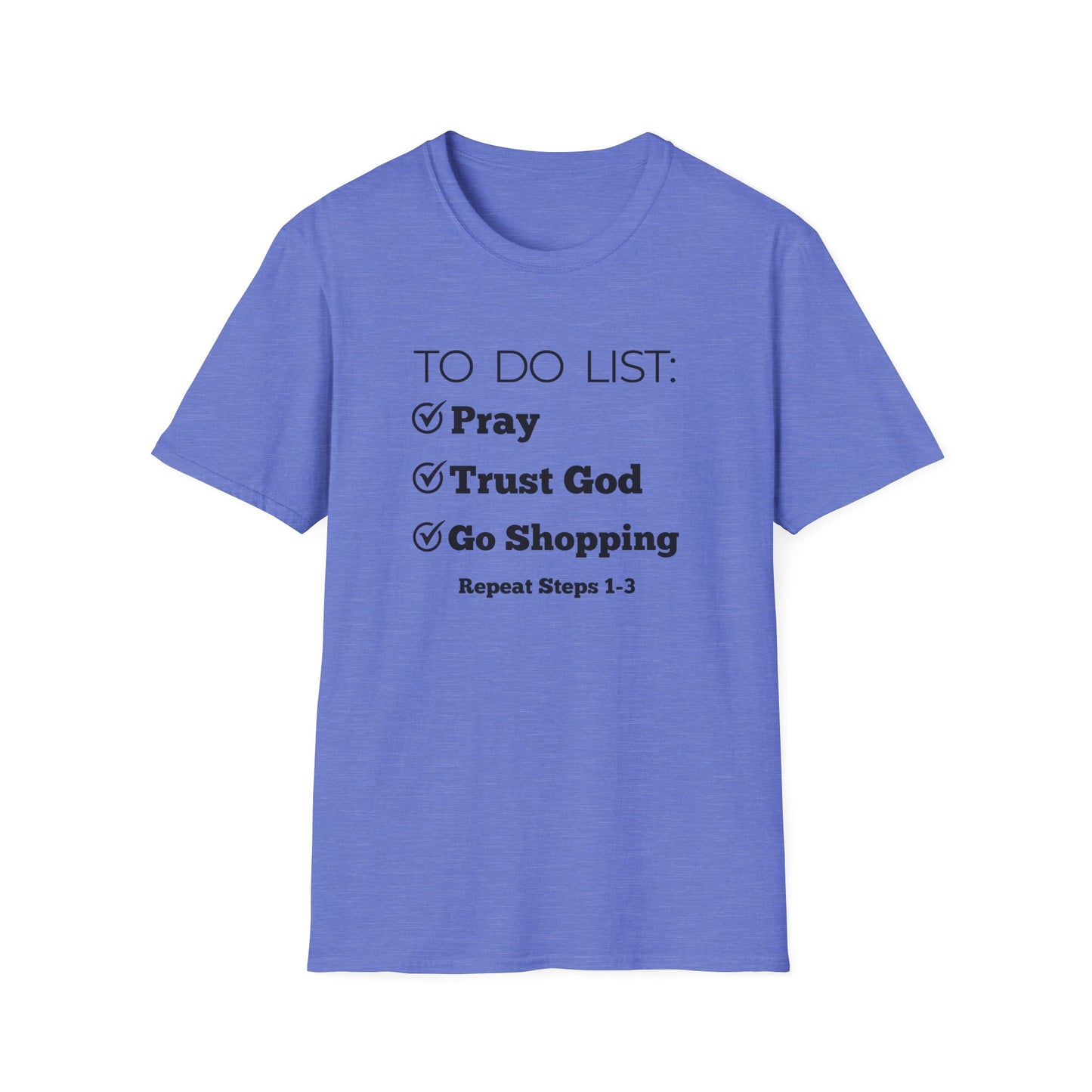 Shopping - To Do List- Softstyle T-Shirt