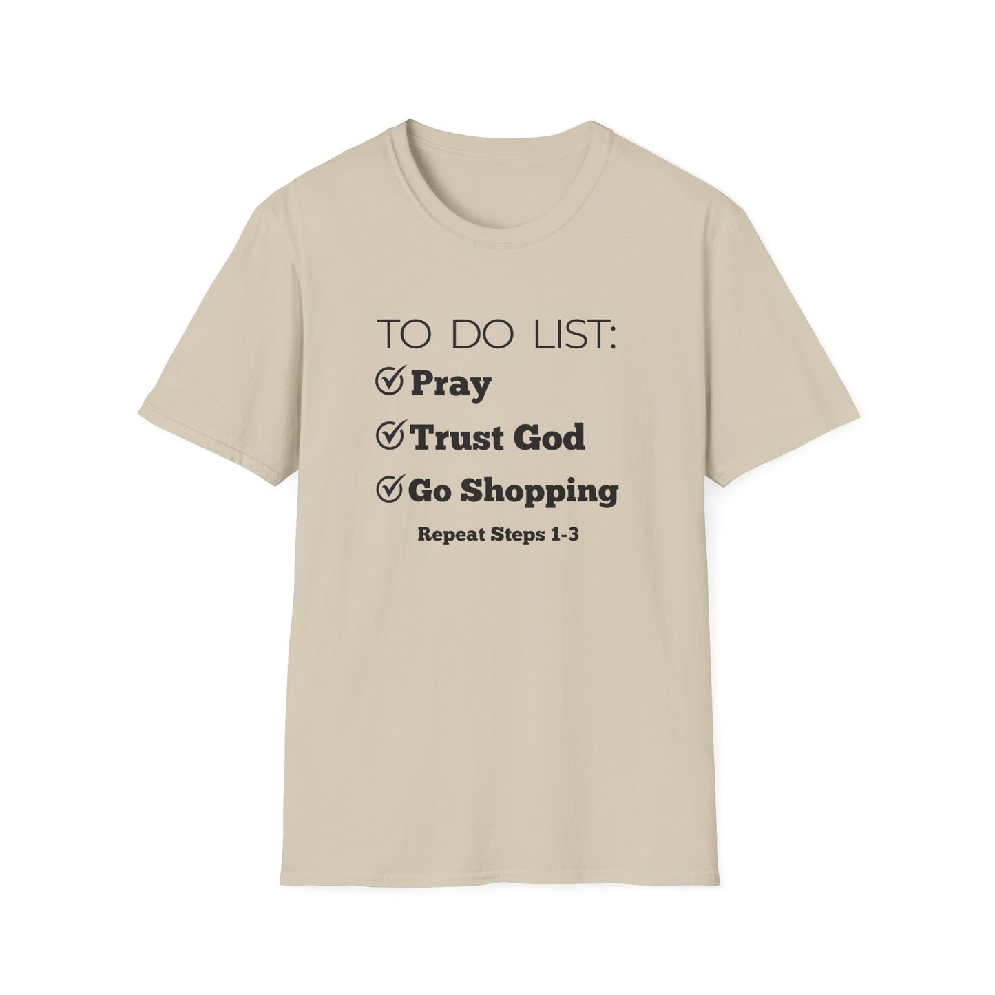 Shopping - To Do List- Softstyle T-Shirt