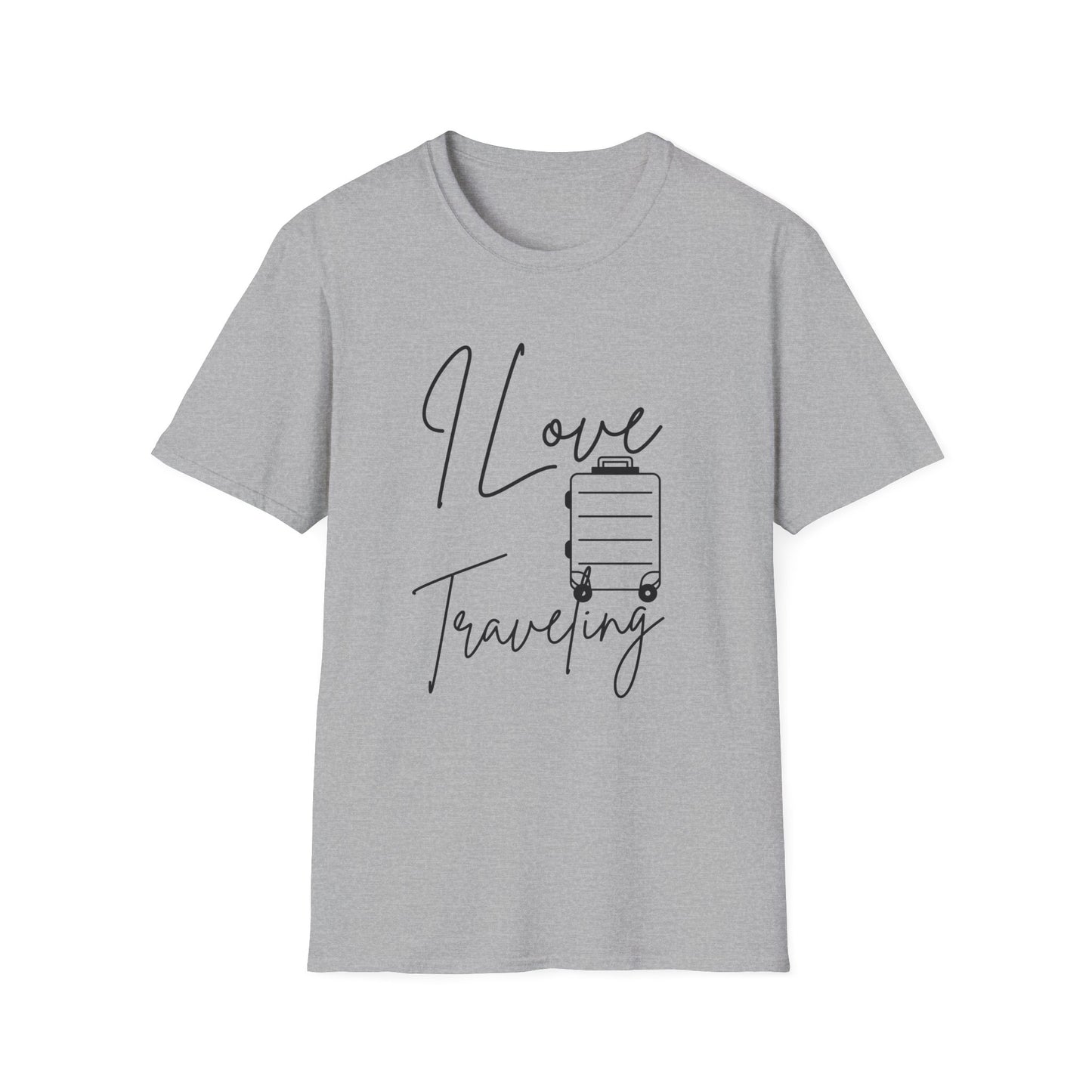 Travel - I Love Traveling - Softstyle T-Shirt