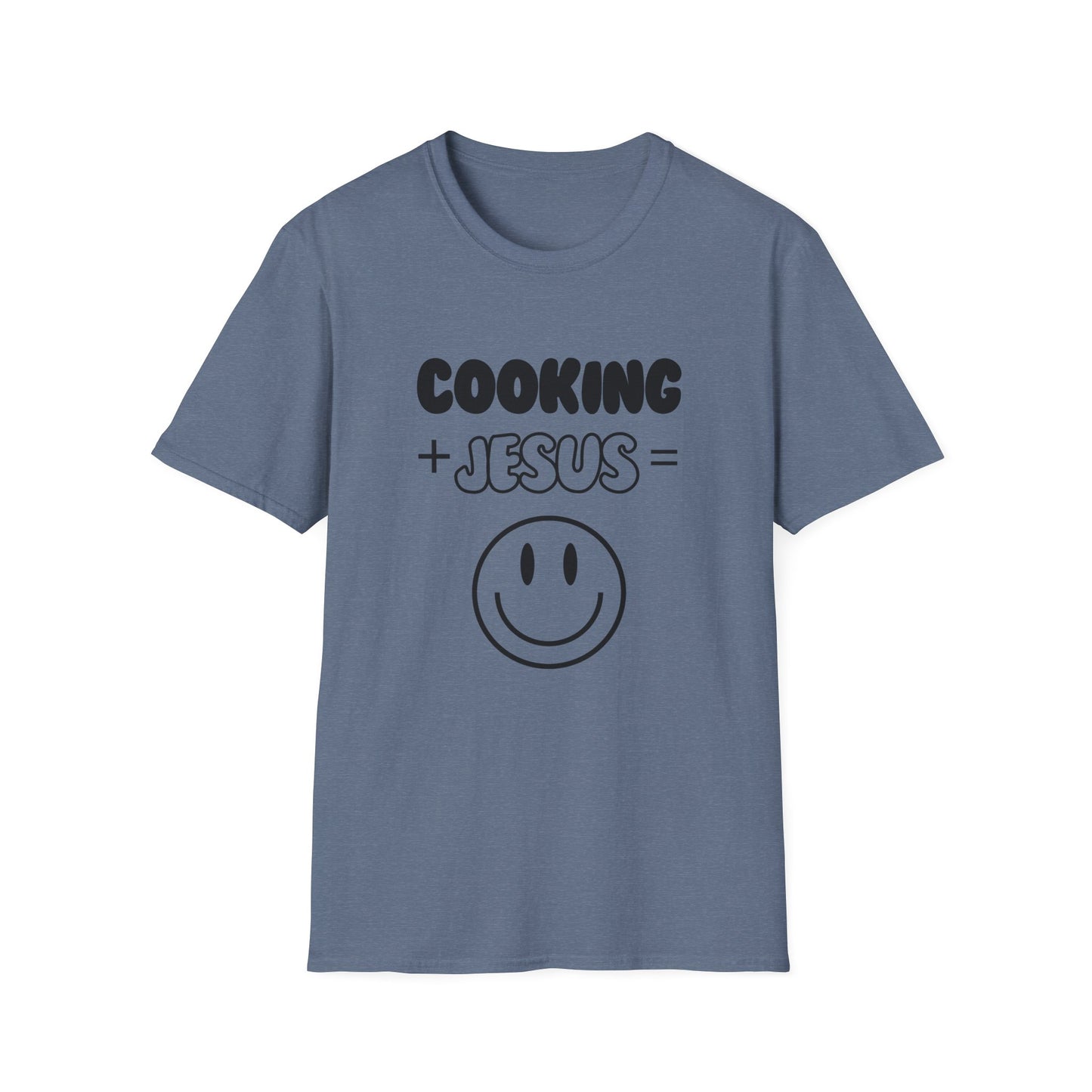 Cooking -Smiley Face - Softstyle T-Shirt