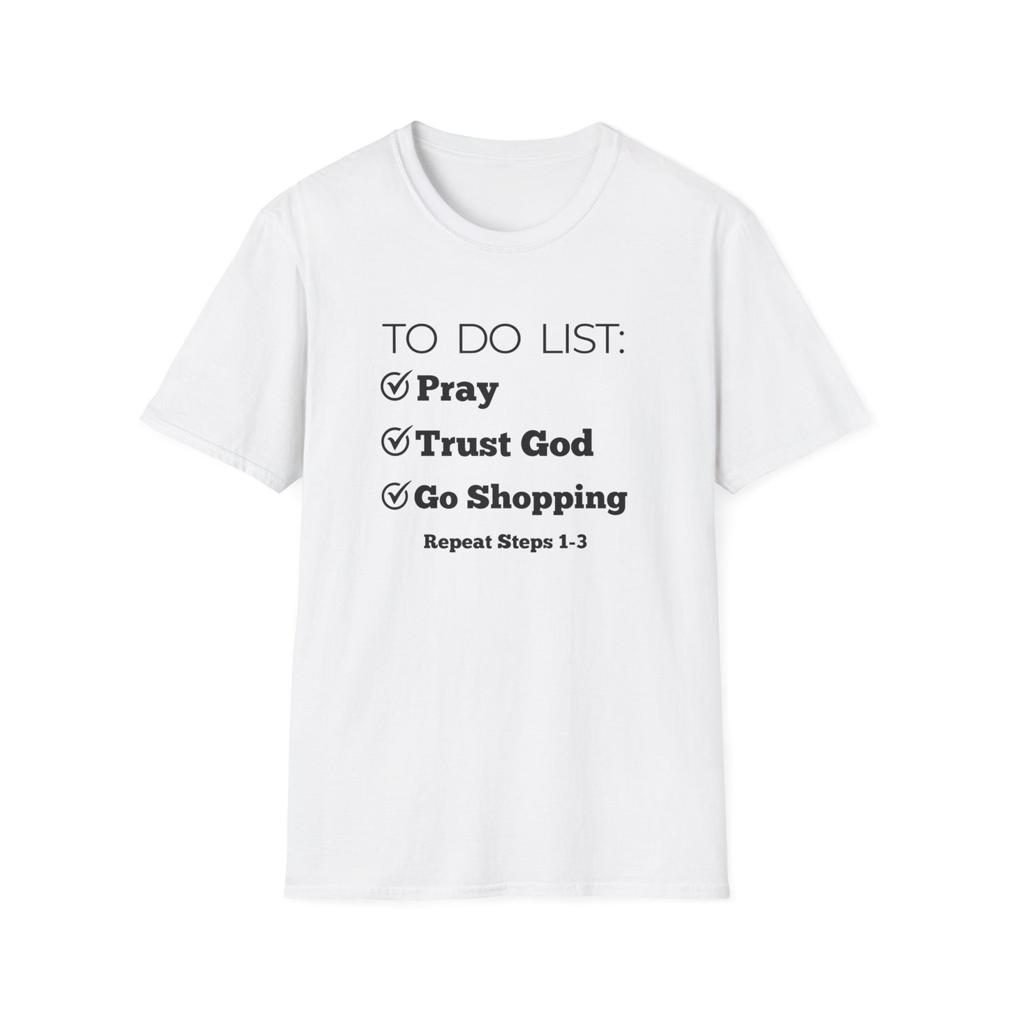 Shopping - To Do List- Softstyle T-Shirt