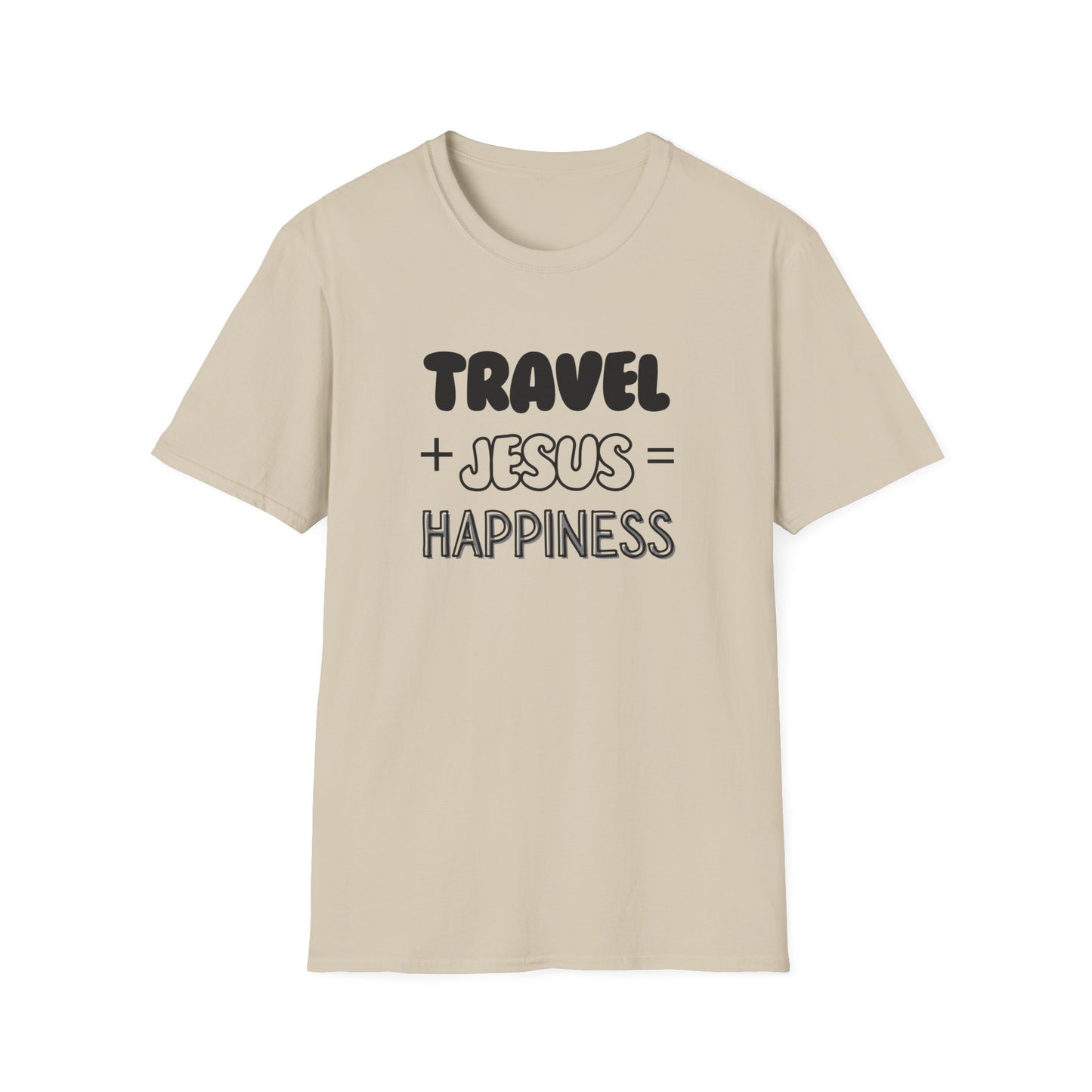 Travel -Happiness - Softstyle T-Shirt