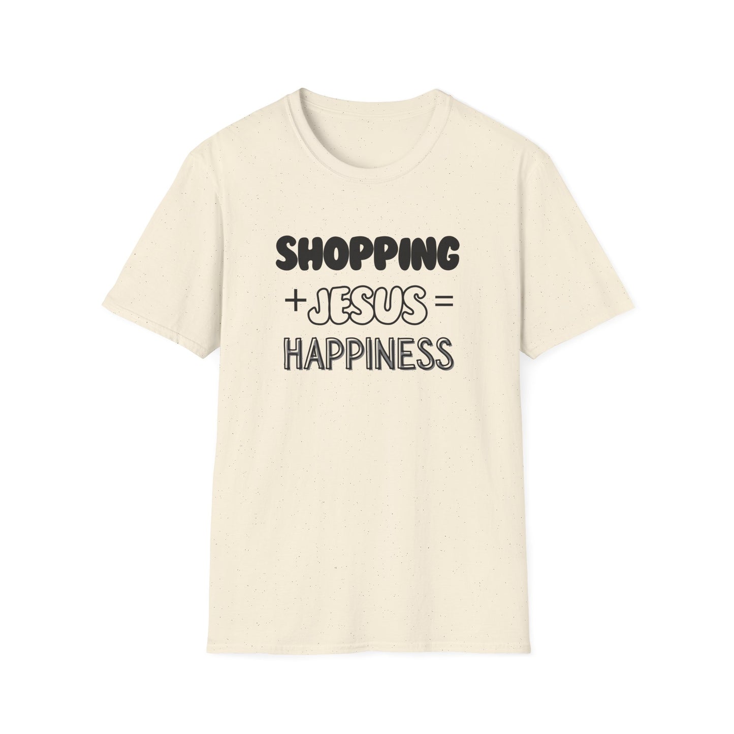 Shopping -Happiness - Softstyle T-Shirt