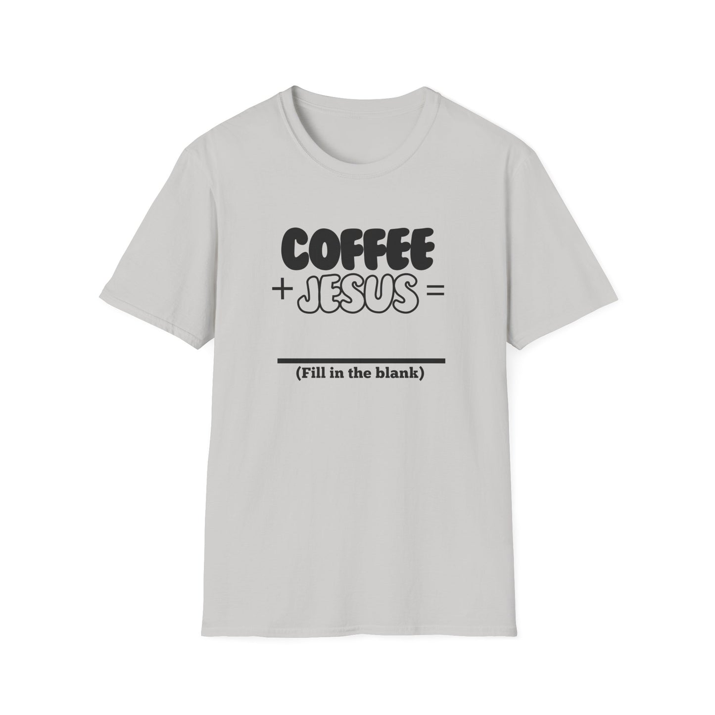 Coffee Lovers - Fill in the Blank - Softstyle T-Shirt