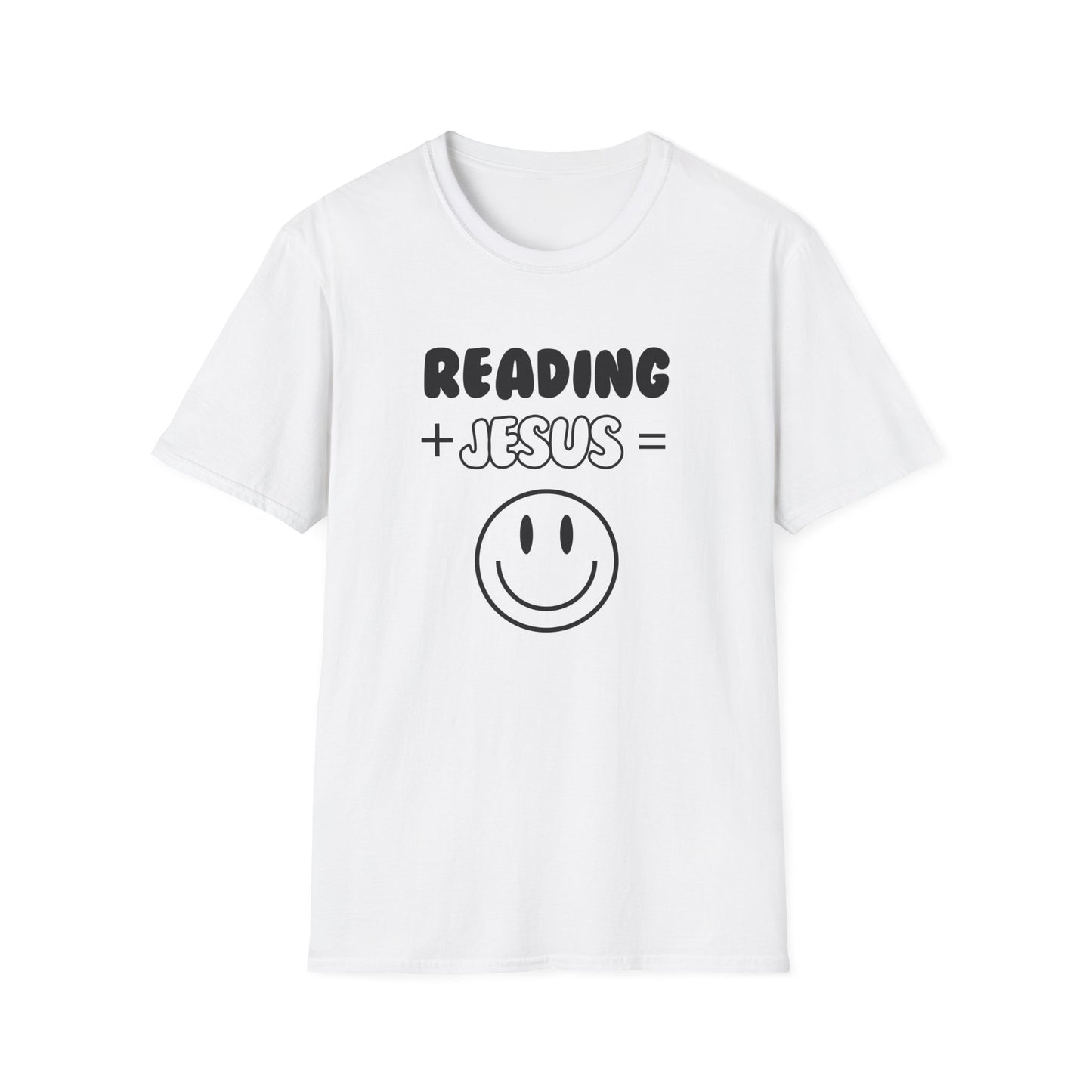 Reading -Smiley Face - Softstyle T-Shirt