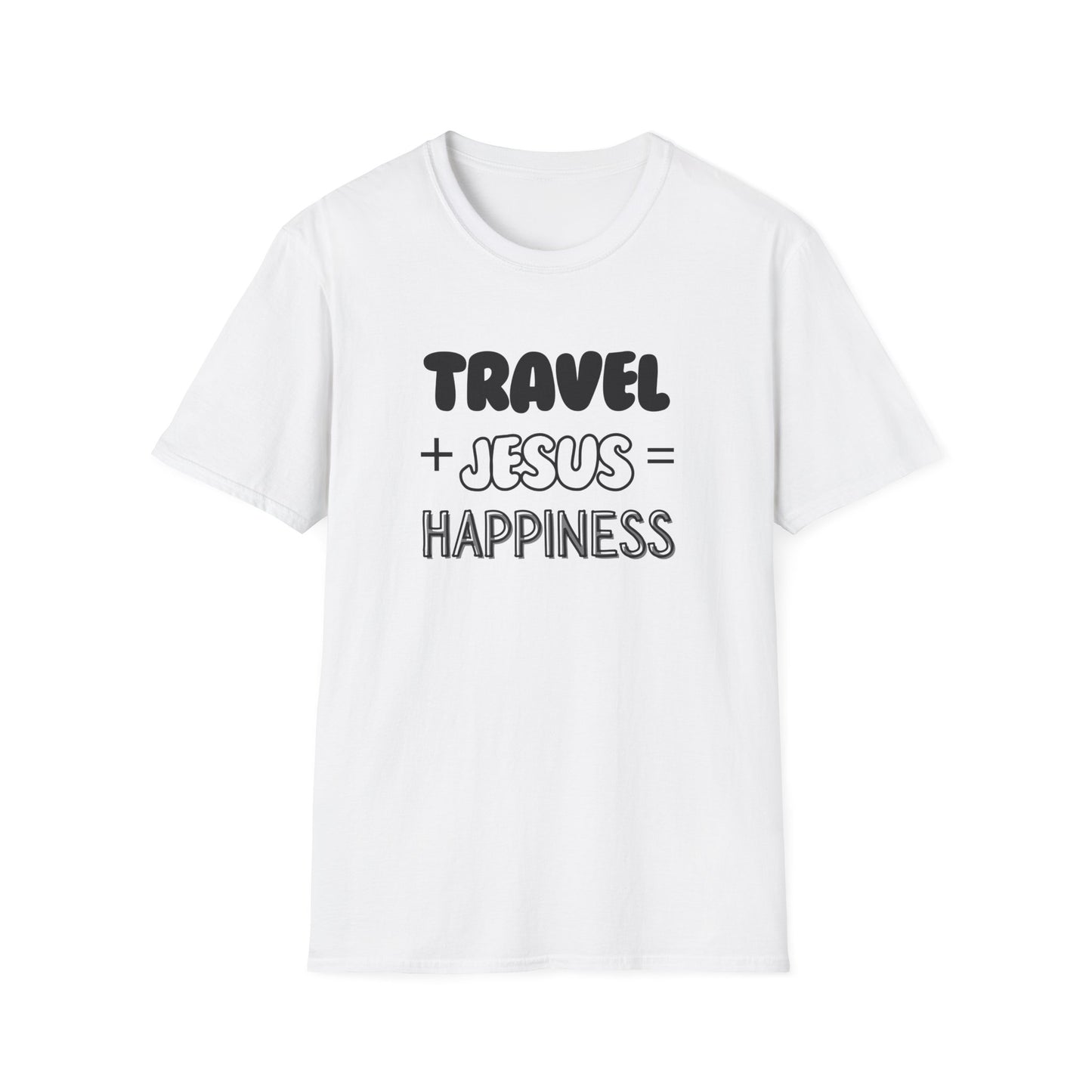 Travel -Happiness - Softstyle T-Shirt