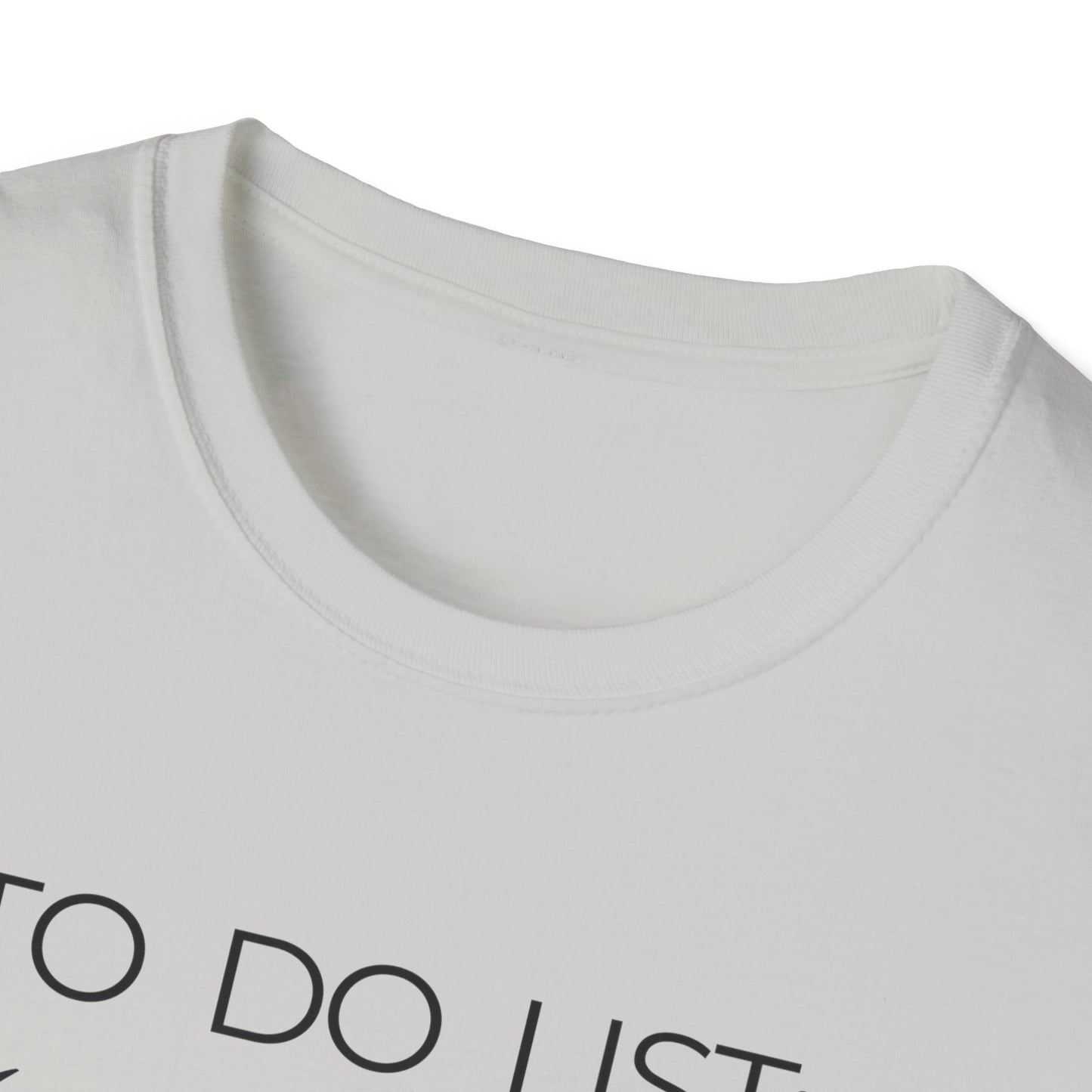 Coffee Lovers - To Do List - Softstyle T-Shirt