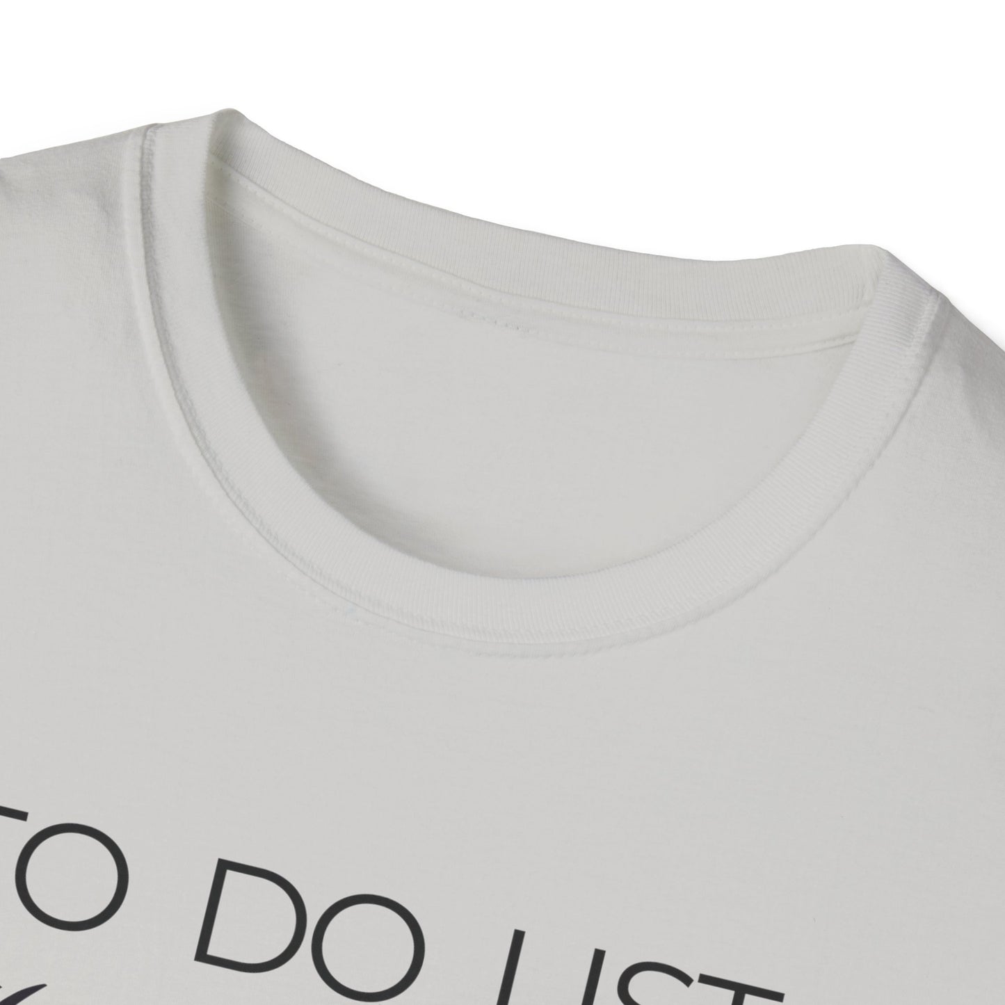 Napping -To Do List- Softstyle T-Shirt