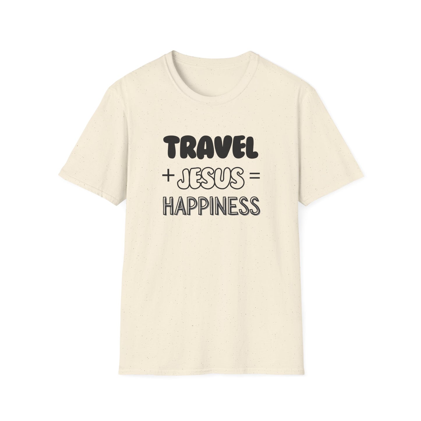 Travel -Happiness - Softstyle T-Shirt