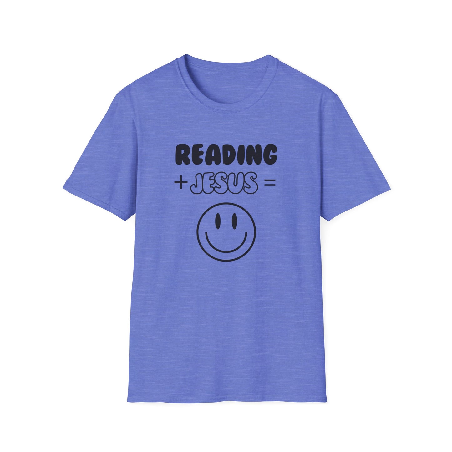 Reading -Smiley Face - Softstyle T-Shirt