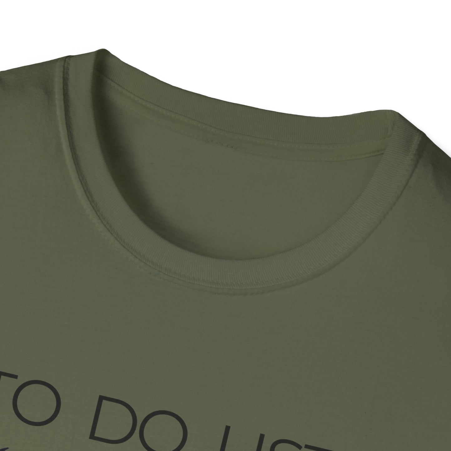 Travel -To Do List - Softstyle T-Shirt