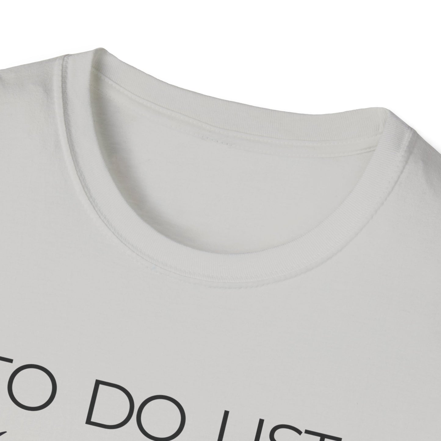 Shopping - To Do List- Softstyle T-Shirt