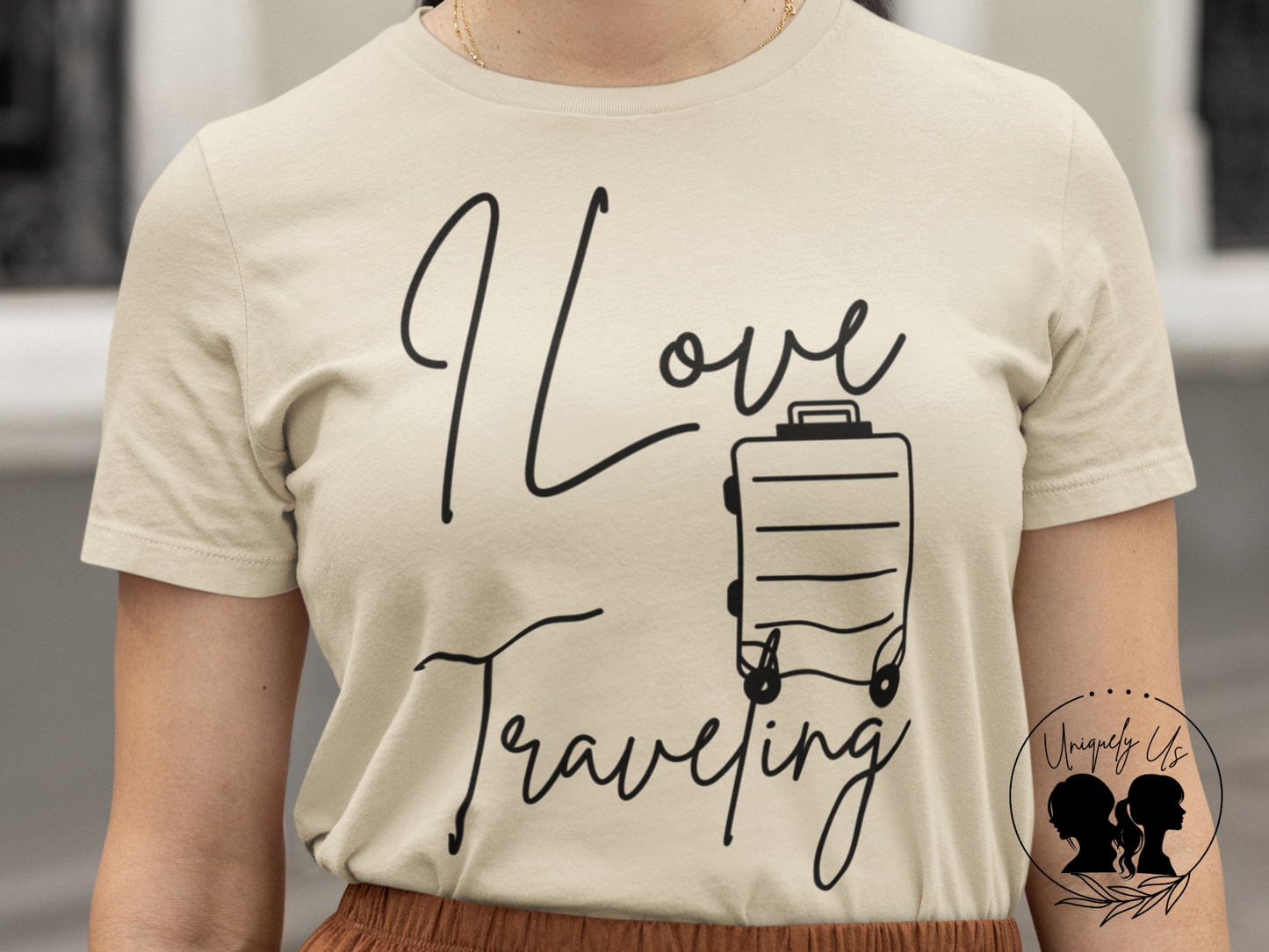 Travel - I Love Traveling - Softstyle T-Shirt