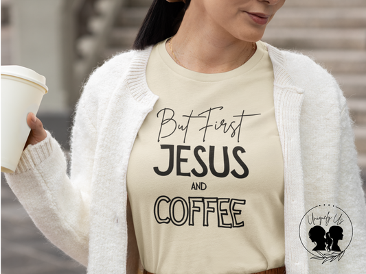 Coffee Lovers - But First - Softstyle T-Shirt