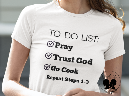 Cooking -To Do List - Softstyle T-Shirt