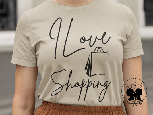 Shopping -I Love Shopping - Softstyle T-Shirt