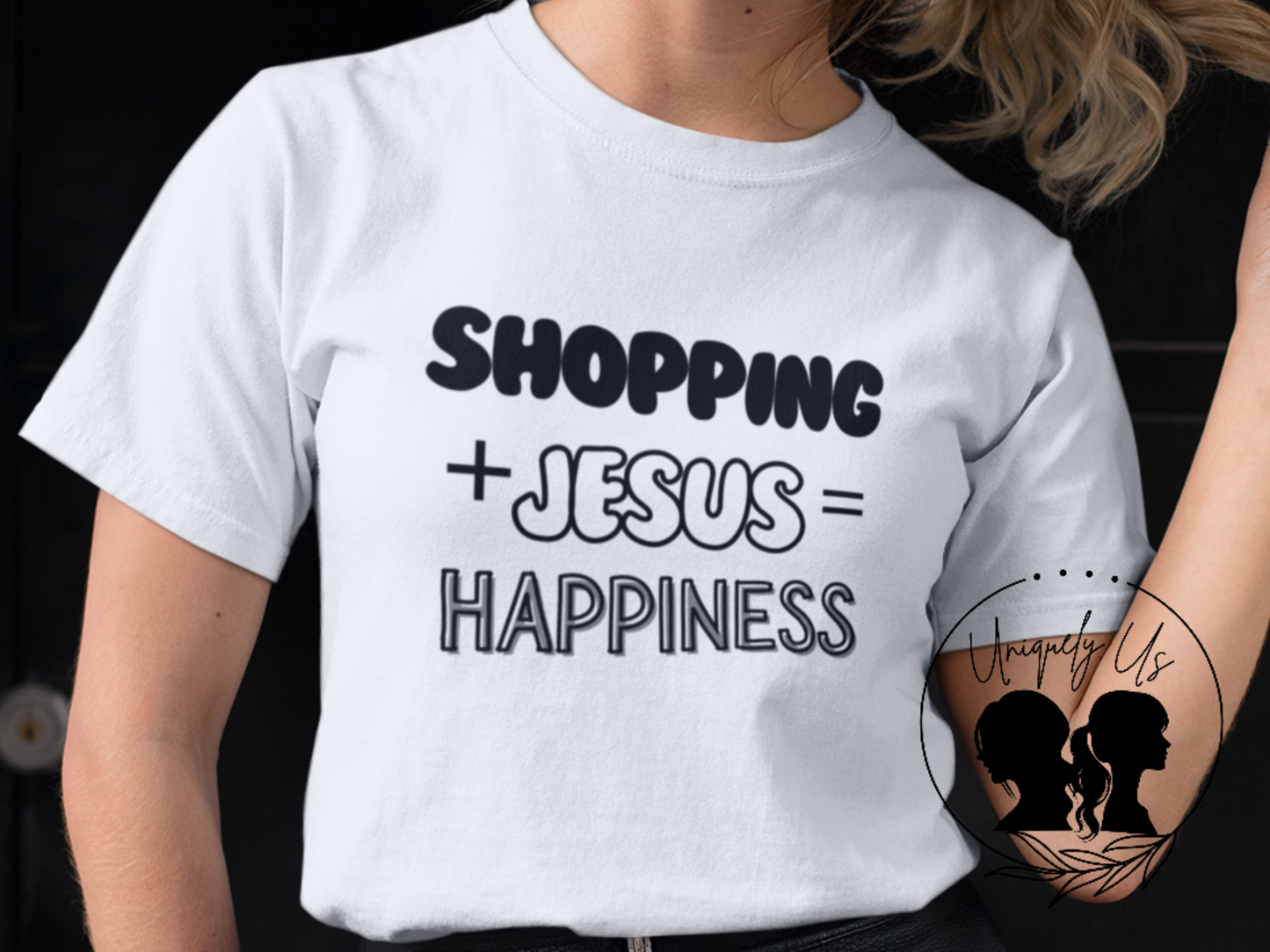 Shopping -Happiness - Softstyle T-Shirt