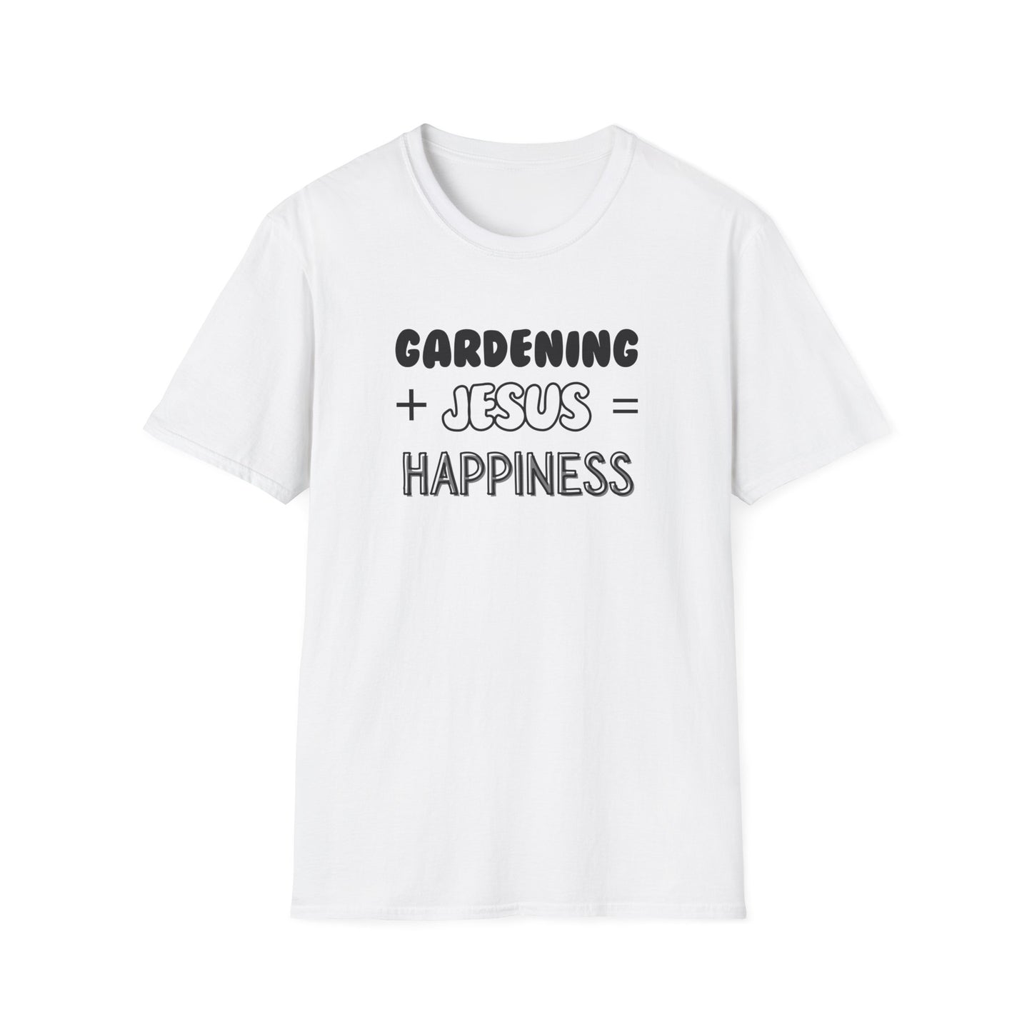 Gardening -Happines - Softstyle T-Shirt