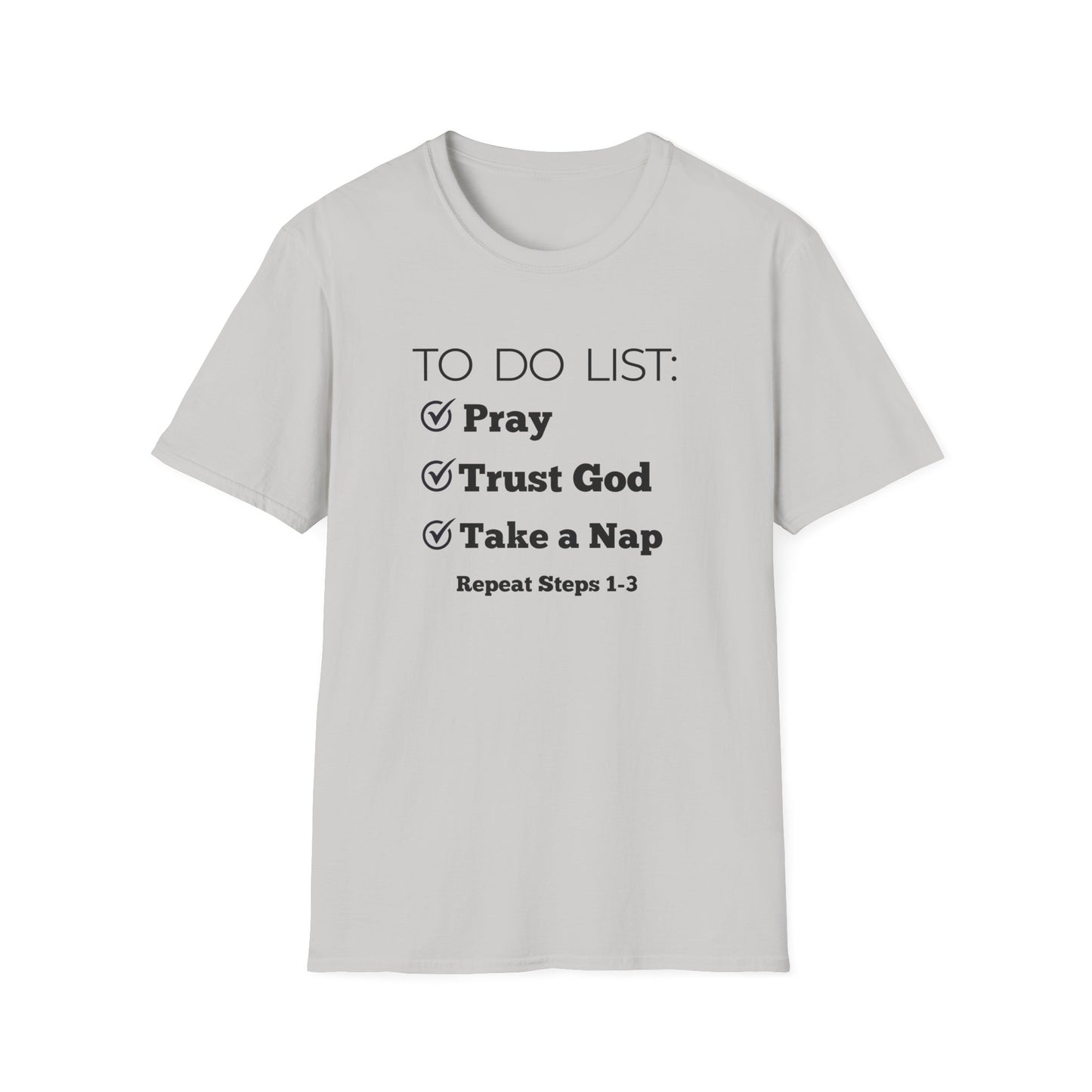 Napping -To Do List- Softstyle T-Shirt