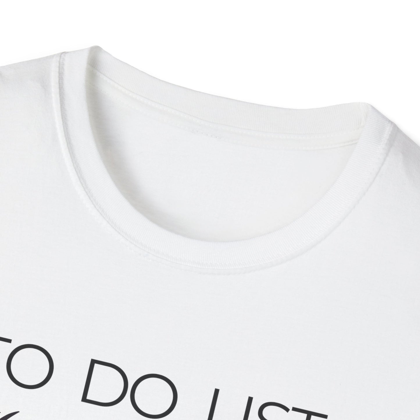 Napping -To Do List- Softstyle T-Shirt