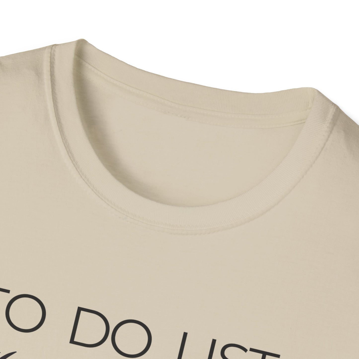 Napping -To Do List- Softstyle T-Shirt