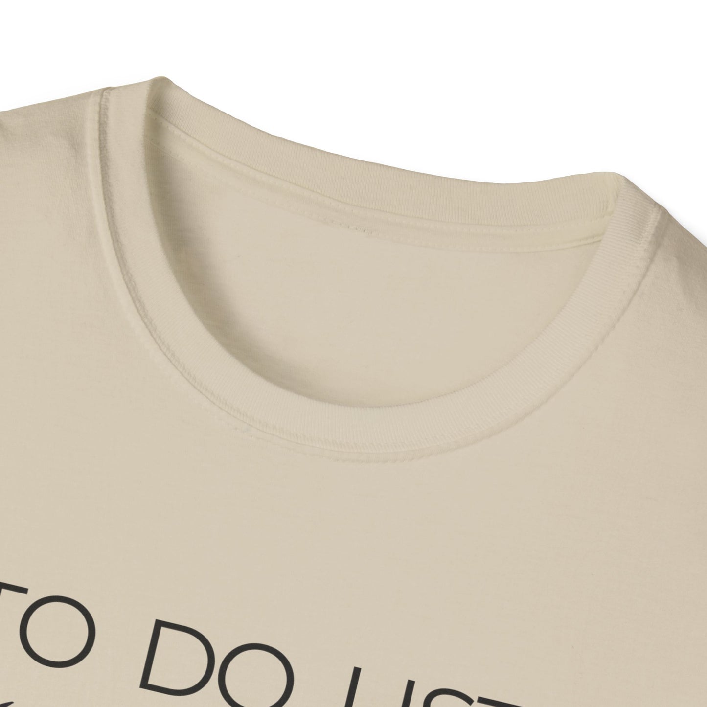 Travel -To Do List - Softstyle T-Shirt