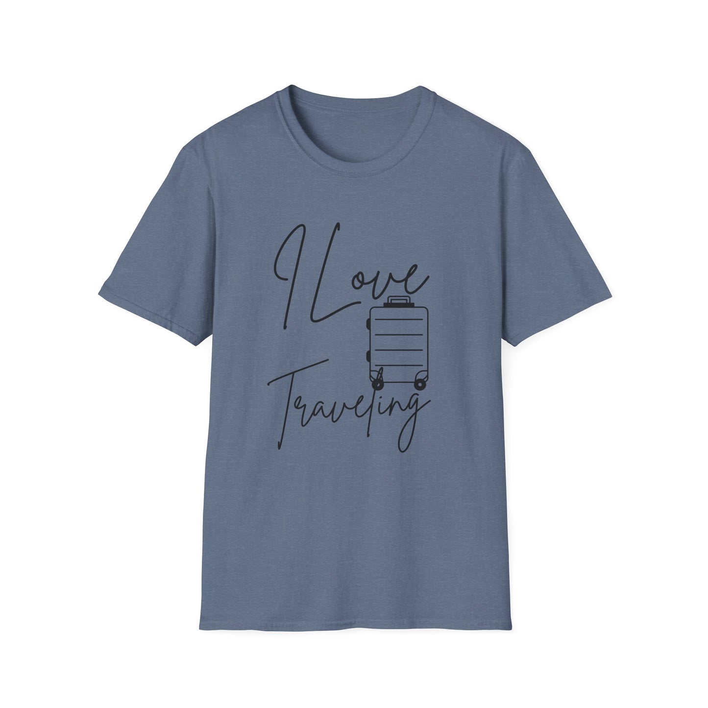 Travel - I Love Traveling - Softstyle T-Shirt