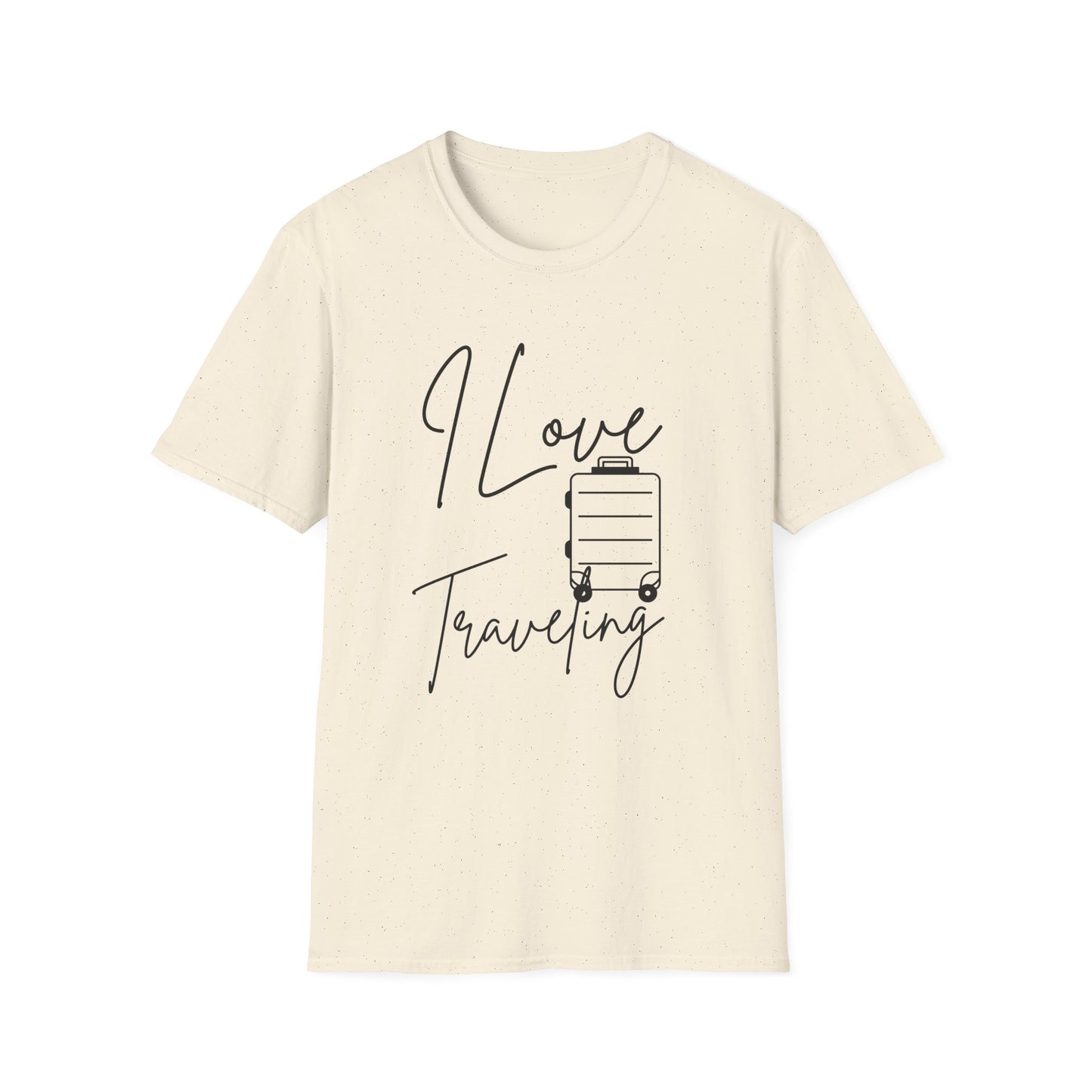 Travel - I Love Traveling - Softstyle T-Shirt