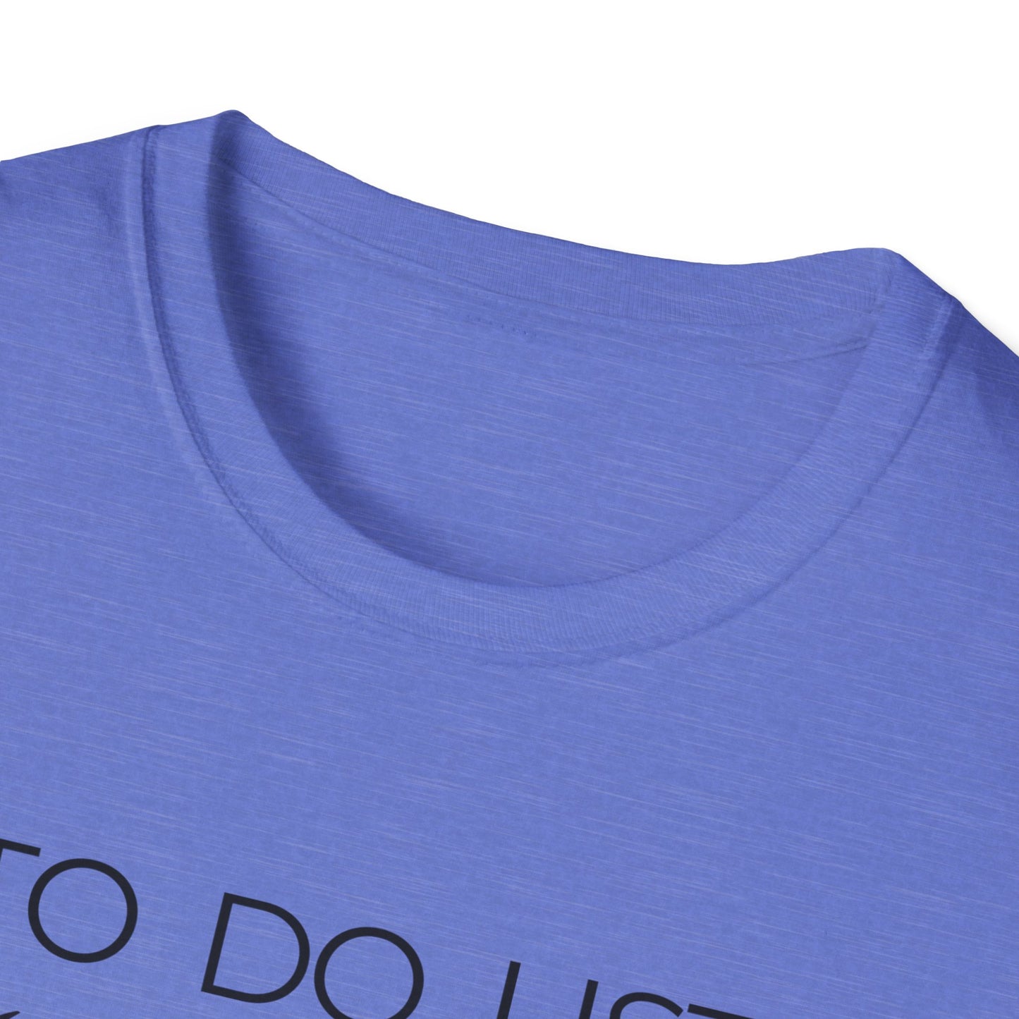 Travel -To Do List - Softstyle T-Shirt