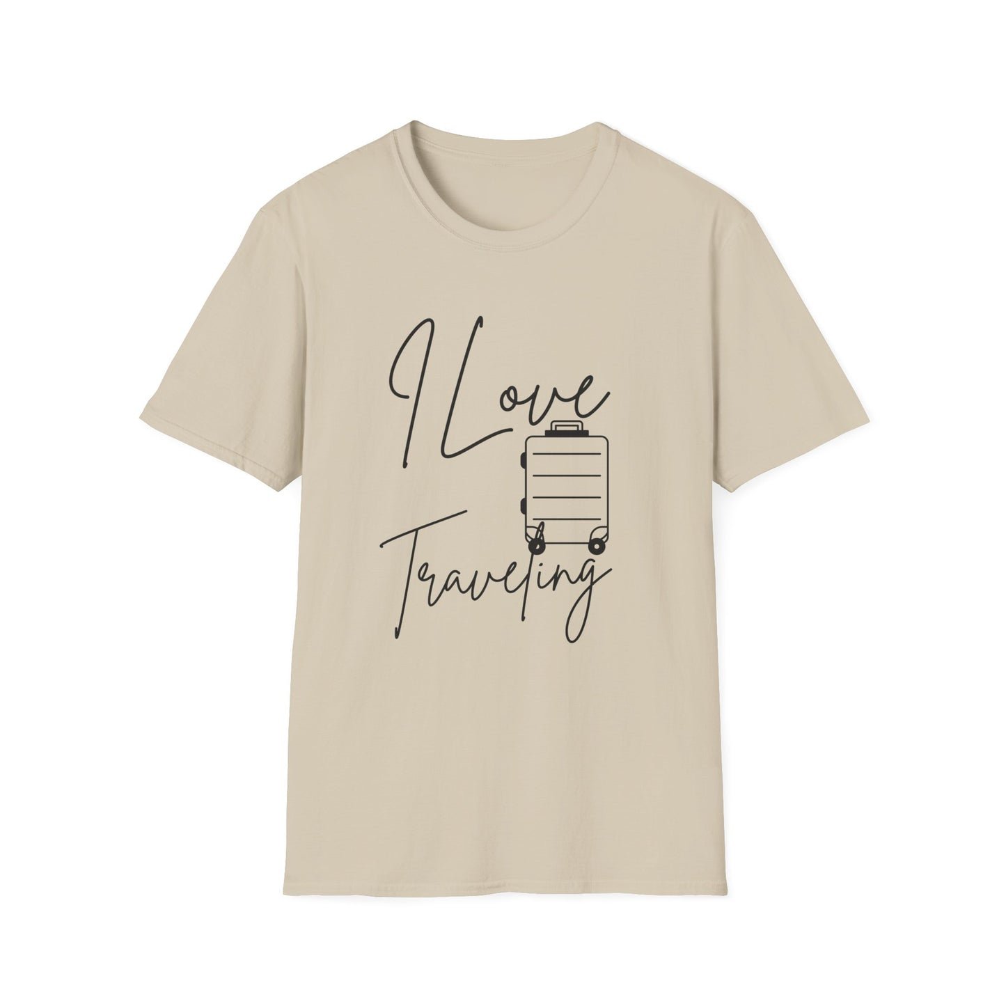 Travel - I Love Traveling - Softstyle T-Shirt