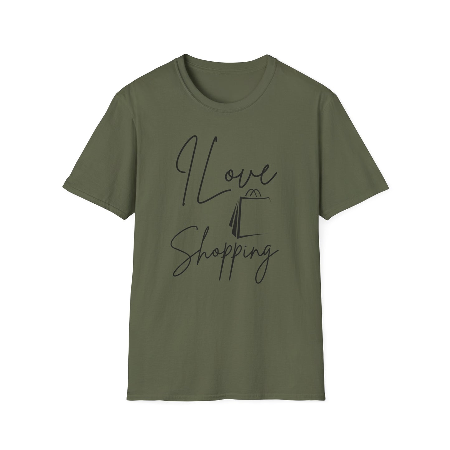 Shopping -I Love Shopping - Softstyle T-Shirt