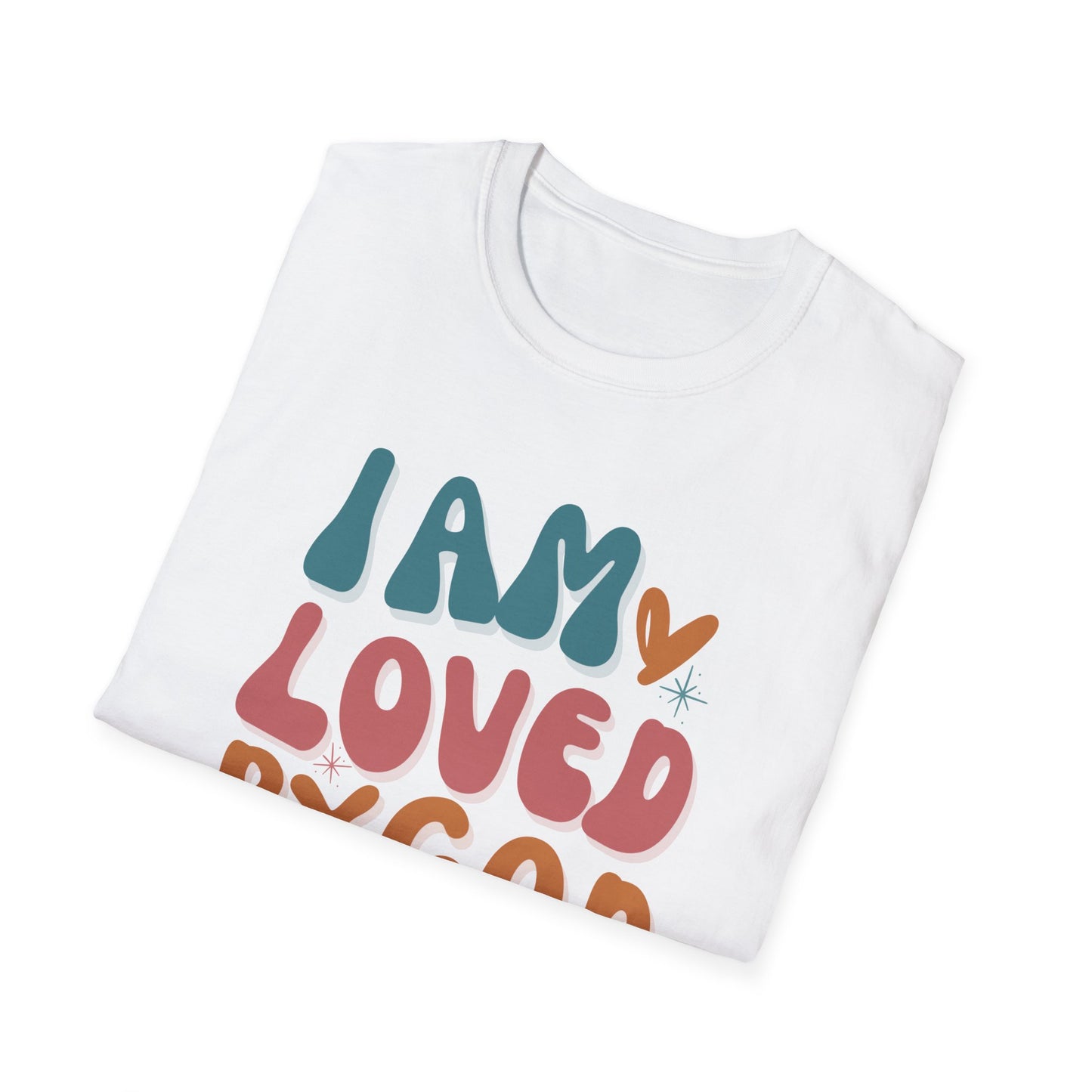Faith-Inspired Unisex T-Shirt, Love by God, Romans 5:8