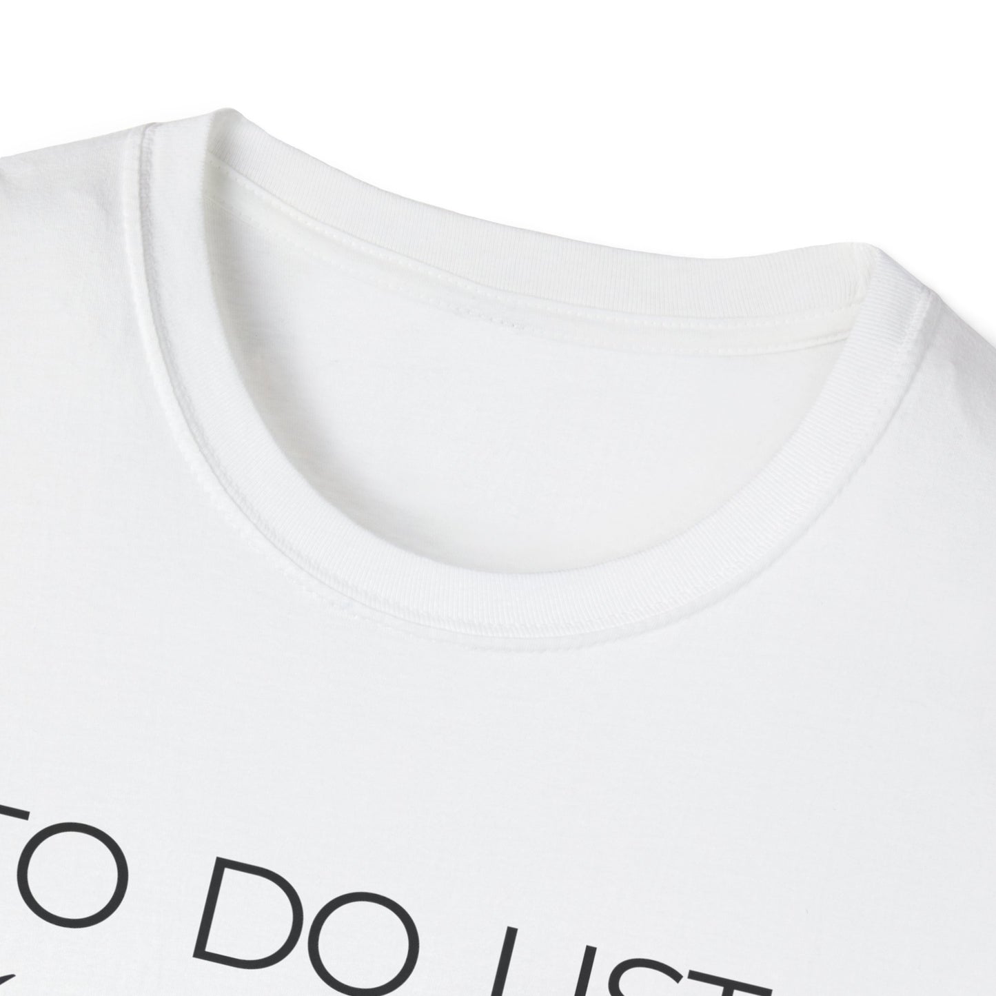 Shopping - To Do List- Softstyle T-Shirt