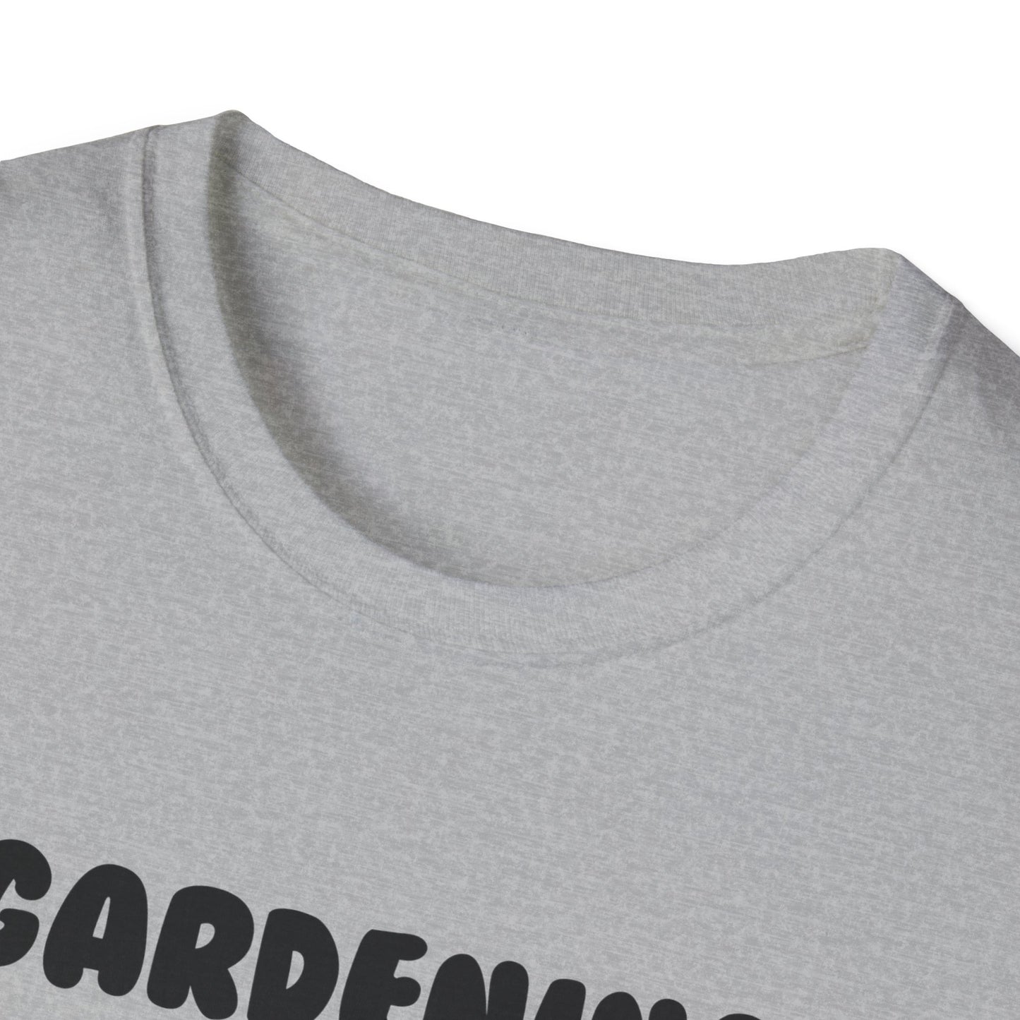 Gardening -Smiley Face - Softstyle T-Shirt