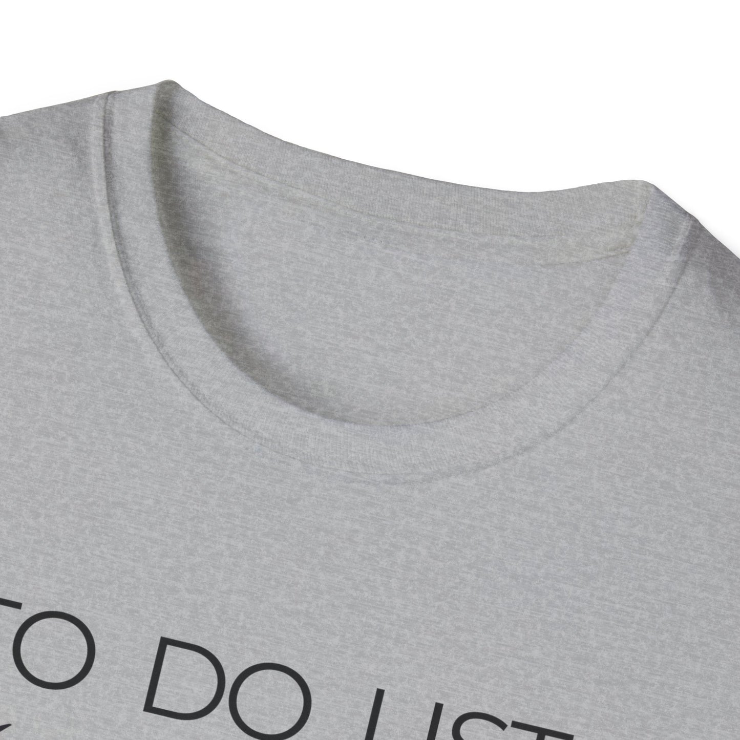 Shopping - To Do List- Softstyle T-Shirt